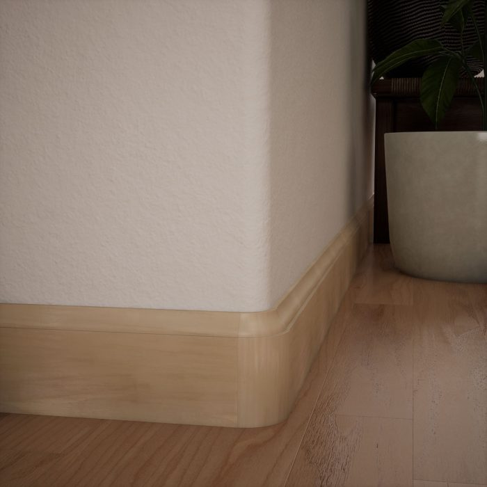 Ekena Millwork 3 1/4"H X 1 5/16"P WM623 Americraft Solid Hardwood Stain Grade Bullnose Outside Corner Moulding - Image 73