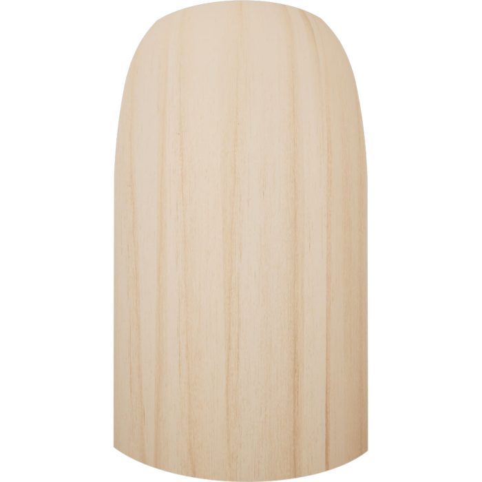 Ekena Millwork 3 1/4"H X 1 5/16"P WM713 Americraft Solid Hardwood Stain Grade Modern Bullnose Outside Corner Moulding - Image 2