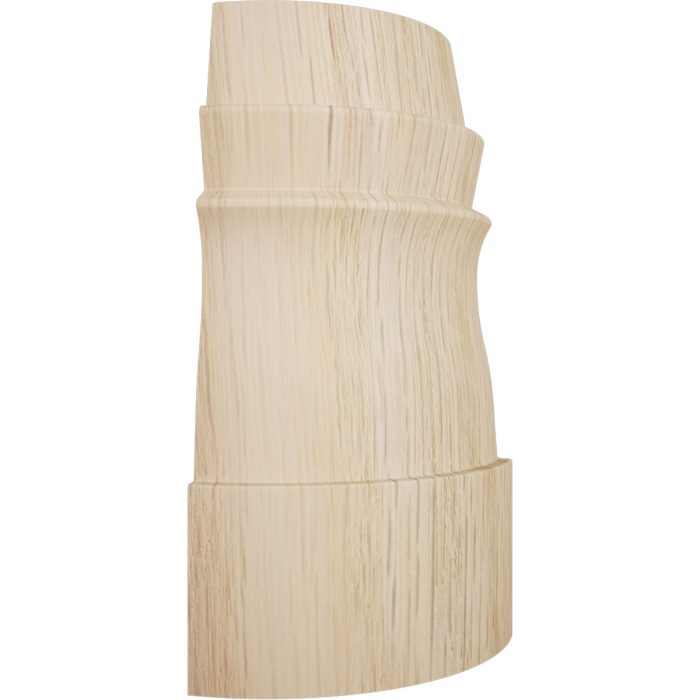 Ekena Millwork 3 1/4"H X 1 5/16"P WM631 Americraft Solid Hardwood Stain Grade Colonial Bullnose Outside Corner Moulding - Image 19