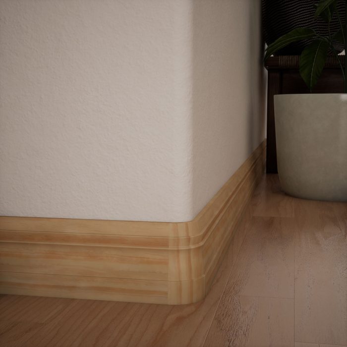 Ekena Millwork 3 1/4"H X 1 5/16"P WM631 Americraft Solid Hardwood Stain Grade Colonial Bullnose Outside Corner Moulding - Image 57
