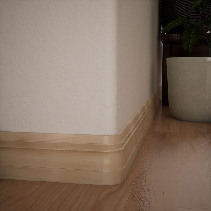 Ekena Millwork 3 1/4"H X 1 5/16"P WM631 Americraft Solid Hardwood Stain Grade Colonial Bullnose Outside Corner Moulding - Image 73