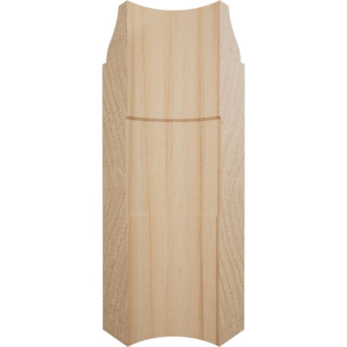 Ekena Millwork 4 1/4"H X 1 5/16"P WM620 Americraft Solid Hardwood Stain Grade Bullnose Outside Corner Moulding - Image 5