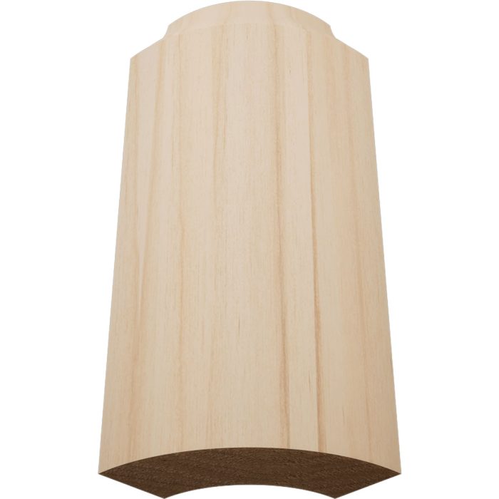 Ekena Millwork 4 1/4"H X 1 5/16"P WM620 Americraft Solid Hardwood Stain Grade Bullnose Outside Corner Moulding - Image 7