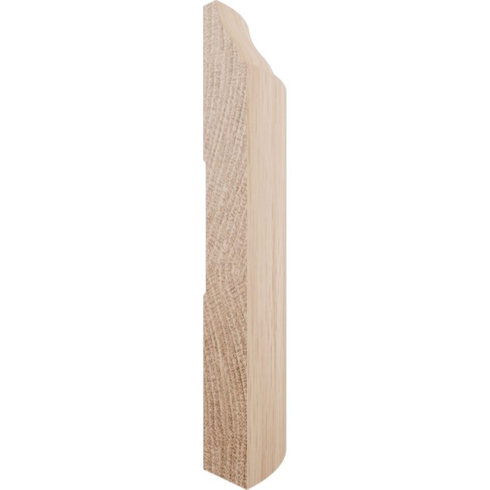 Ekena Millwork 4 1/4"H X 1 5/16"P WM620 Americraft Solid Hardwood Stain Grade Bullnose Outside Corner Moulding - Image 14