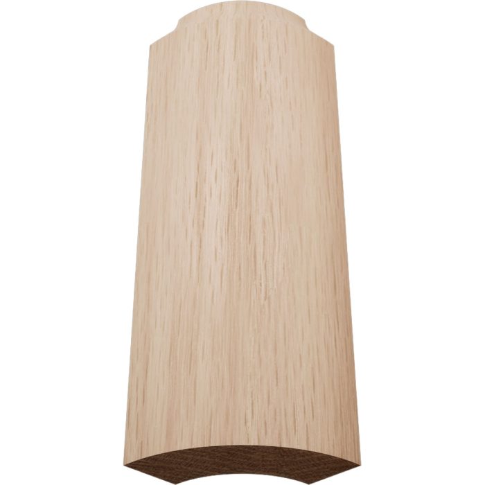 Ekena Millwork 5 1/4"H X 1 5/16"P WM618 Americraft Solid Hardwood Stain Grade Bullnose Outside Corner Moulding - Image 16