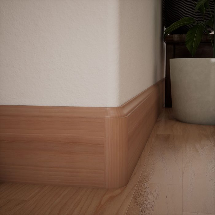 Ekena Millwork 5 1/4"H X 1 5/16"P WM618 Americraft Solid Hardwood Stain Grade Bullnose Outside Corner Moulding - Image 45