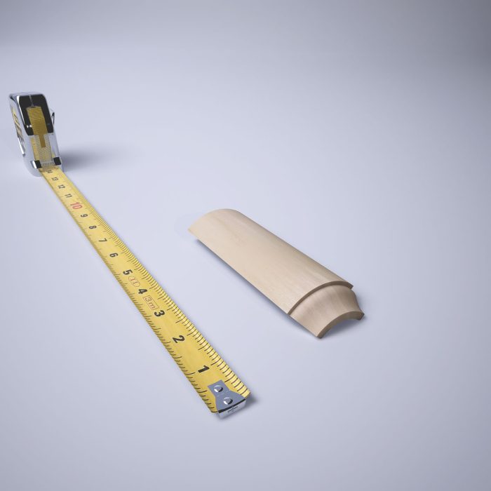 Ekena Millwork 5 1/4"H X 1 5/16"P WM618 Americraft Solid Hardwood Stain Grade Bullnose Outside Corner Moulding - Image 76