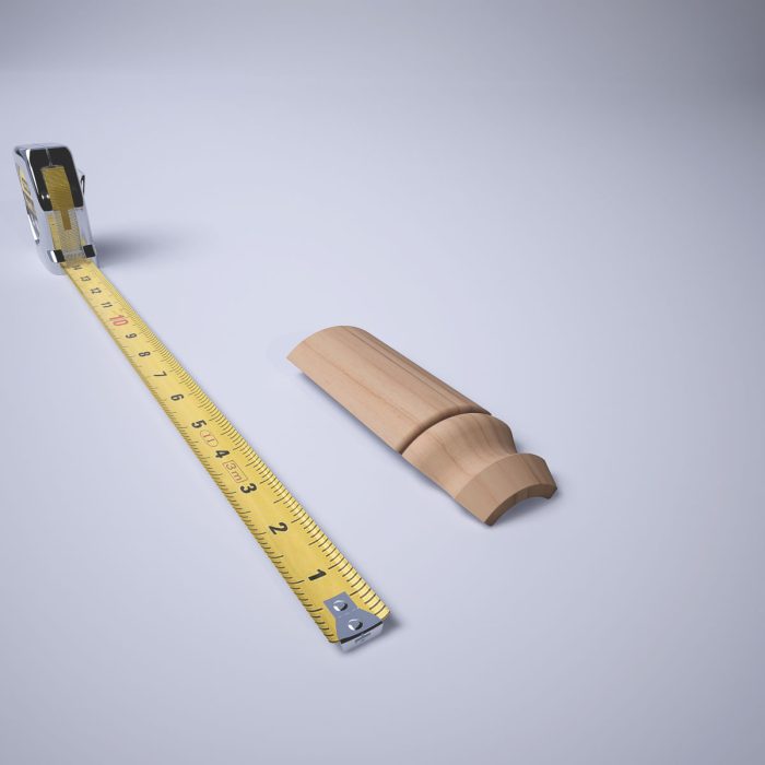 Ekena Millwork 5 1/4"H X 1 5/16"P WM217 Americraft Solid Hardwood Stain Grade Bullnose Outside Corner Moulding - Image 7