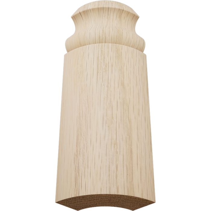 Ekena Millwork 5 1/4"H X 1 5/16"P WM217 Americraft Solid Hardwood Stain Grade Bullnose Outside Corner Moulding - Image 22