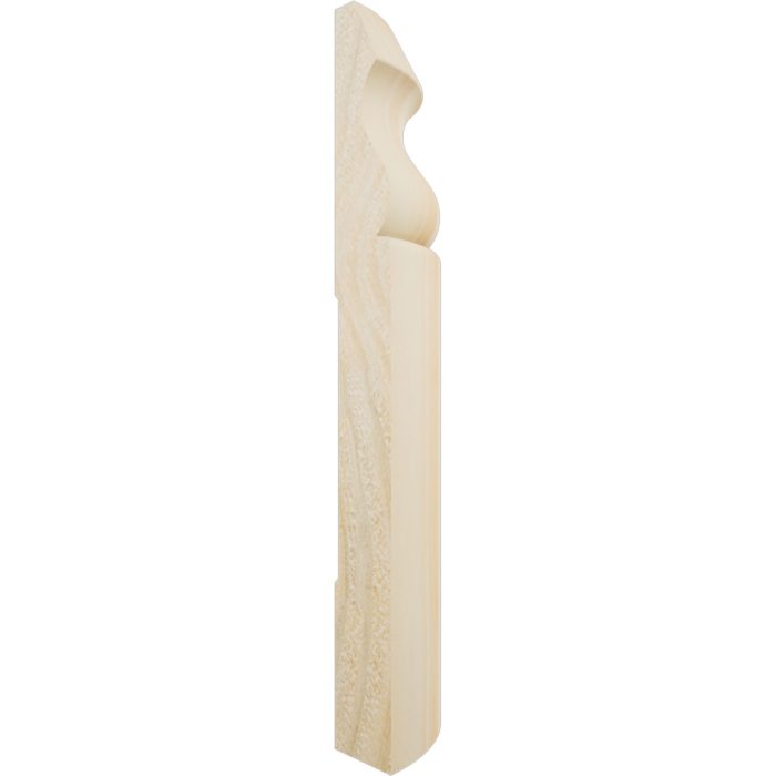 Ekena Millwork 5 1/4"H X 1 5/16"P WM217 Americraft Solid Hardwood Stain Grade Bullnose Outside Corner Moulding - Image 52
