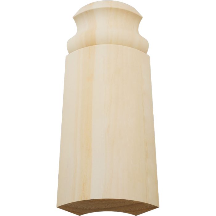 Ekena Millwork 5 1/4"H X 1 5/16"P WM217 Americraft Solid Hardwood Stain Grade Bullnose Outside Corner Moulding - Image 54
