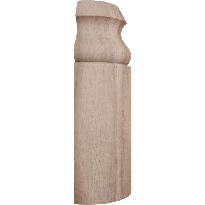 Ekena Millwork 5 1/4"H X 1 5/16"P WM217 Americraft Solid Hardwood Stain Grade Bullnose Outside Corner Moulding - Image 59