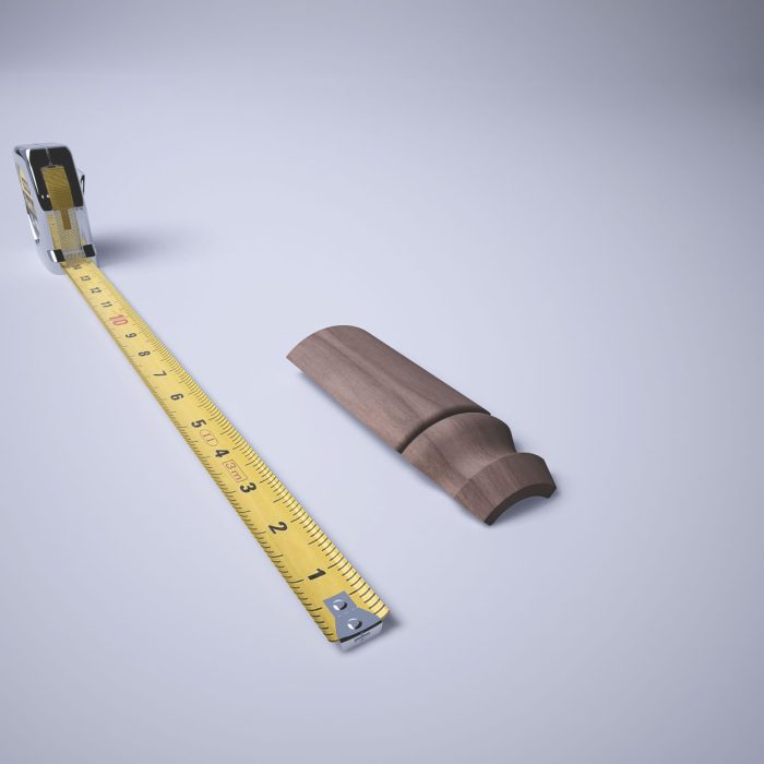 Ekena Millwork 5 1/4"H X 1 5/16"P WM217 Americraft Solid Hardwood Stain Grade Bullnose Outside Corner Moulding - Image 63