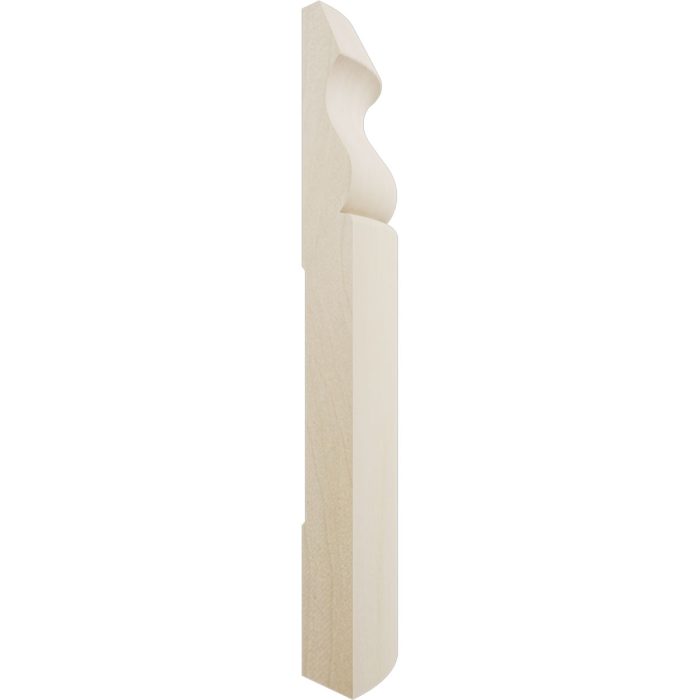 Ekena Millwork 5 1/4"H X 1 5/16"P WM217 Americraft Solid Hardwood Stain Grade Bullnose Outside Corner Moulding - Image 68