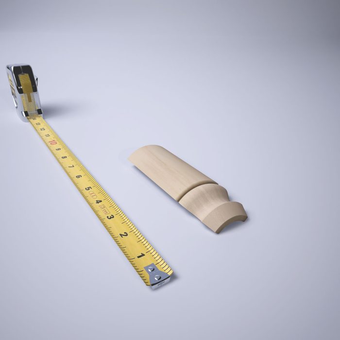 Ekena Millwork 5 1/4"H X 1 5/16"P WM217 Americraft Solid Hardwood Stain Grade Bullnose Outside Corner Moulding - Image 71