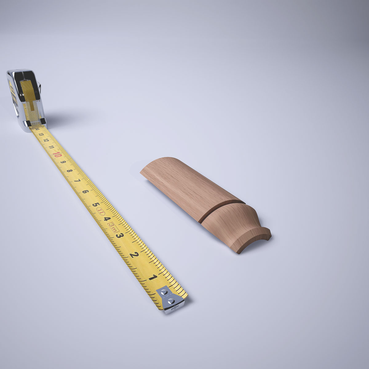 Ekena Millwork 5 1/4"H X 1 5/16"P WM163 Americraft Solid Hardwood Stain Grade Bullnose Outside Corner Moulding - Image 15