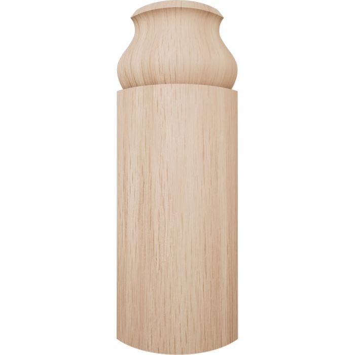 Ekena Millwork 5 1/4"H X 1 5/16"P WM163 Americraft Solid Hardwood Stain Grade Bullnose Outside Corner Moulding - Image 10