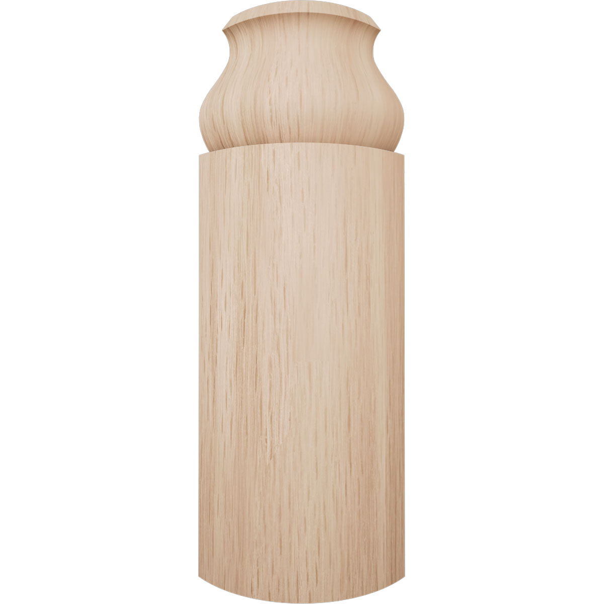 Ekena Millwork 5 1/4"H X 1 5/16"P WM163 Americraft Solid Hardwood Stain Grade Bullnose Outside Corner Moulding - Image 10