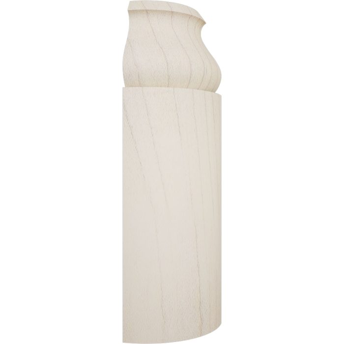 Ekena Millwork 5 1/4"H X 1 5/16"P WM163 Americraft Solid Hardwood Stain Grade Bullnose Outside Corner Moulding - Image 27
