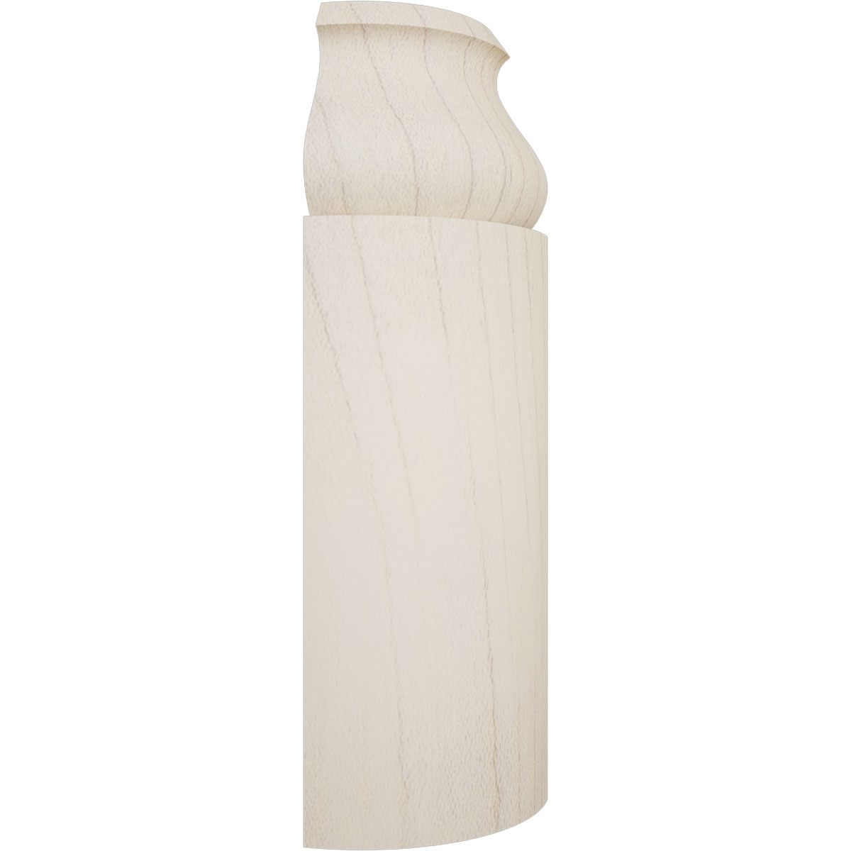 Ekena Millwork 5 1/4"H X 1 5/16"P WM163 Americraft Solid Hardwood Stain Grade Bullnose Outside Corner Moulding - Image 27
