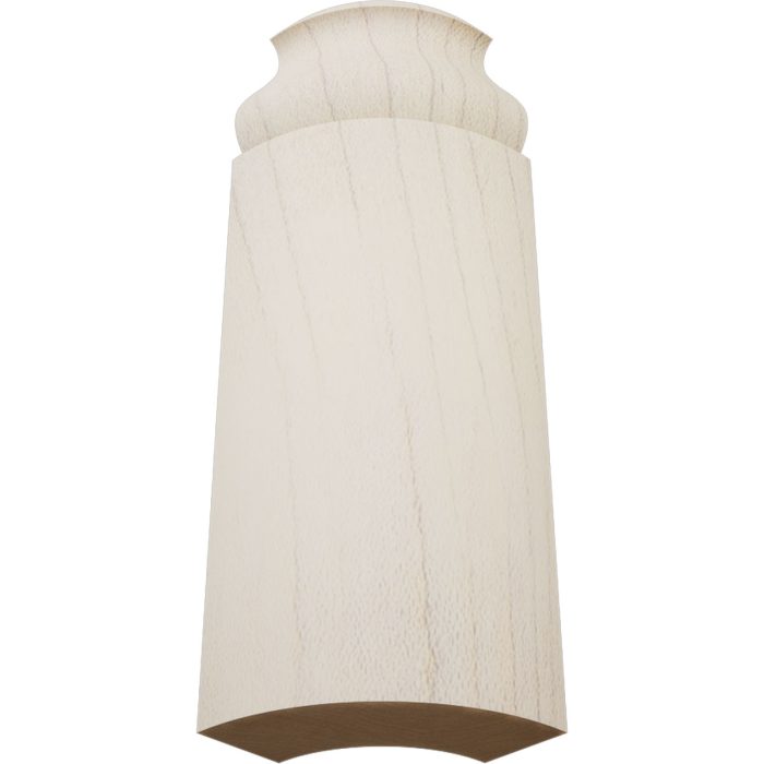 Ekena Millwork 5 1/4"H X 1 5/16"P WM163 Americraft Solid Hardwood Stain Grade Bullnose Outside Corner Moulding - Image 30