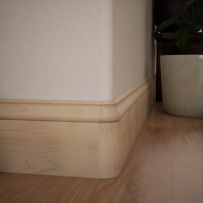 Ekena Millwork 5 1/4"H X 1 5/16"P WM163 Americraft Solid Hardwood Stain Grade Bullnose Outside Corner Moulding - Image 33