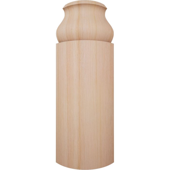 Ekena Millwork 5 1/4"H X 1 5/16"P WM163 Americraft Solid Hardwood Stain Grade Bullnose Outside Corner Moulding - Image 34