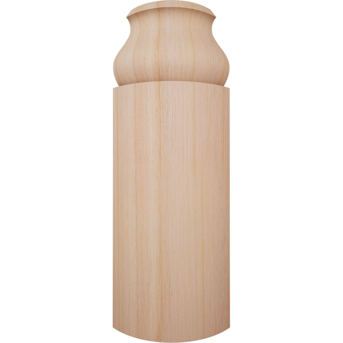Ekena Millwork 5 1/4"H X 1 5/16"P WM163 Americraft Solid Hardwood Stain Grade Bullnose Outside Corner Moulding - Image 34