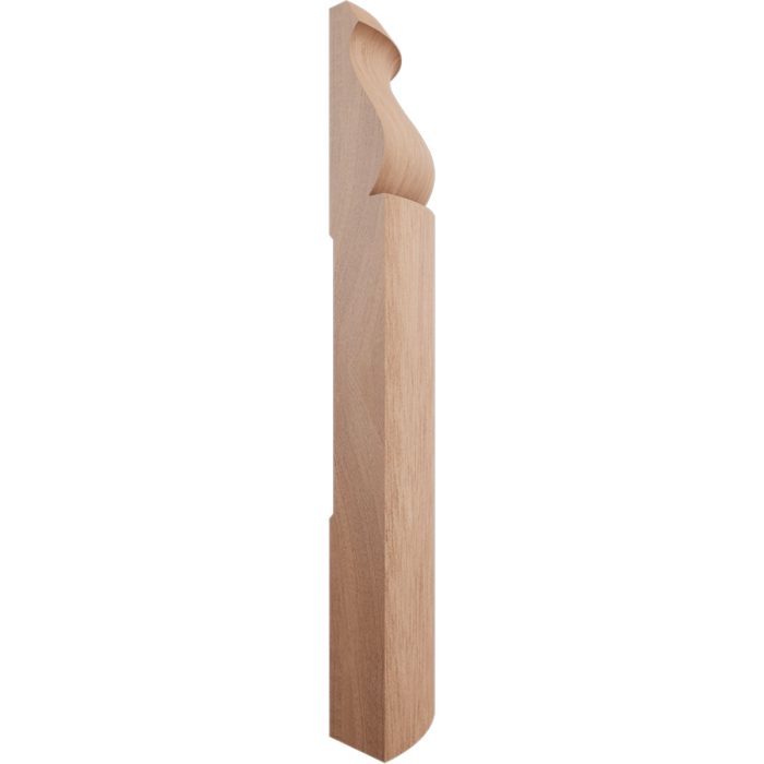 Ekena Millwork 5 1/4"H X 1 5/16"P WM163 Americraft Solid Hardwood Stain Grade Bullnose Outside Corner Moulding - Image 44