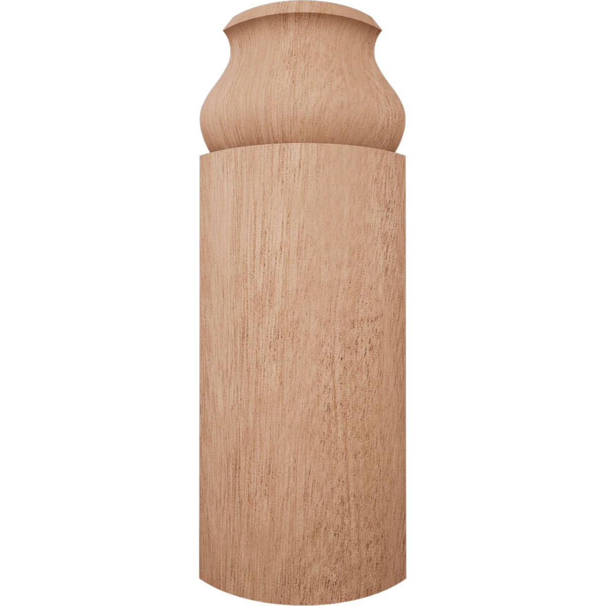 Ekena Millwork 5 1/4"H X 1 5/16"P WM163 Americraft Solid Hardwood Stain Grade Bullnose Outside Corner Moulding - Image 42