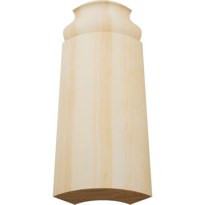 Ekena Millwork 5 1/4"H X 1 5/16"P WM163 Americraft Solid Hardwood Stain Grade Bullnose Outside Corner Moulding - Image 54
