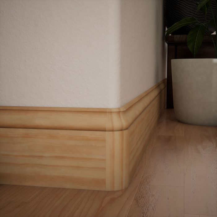 Ekena Millwork 5 1/4"H X 1 5/16"P WM163 Americraft Solid Hardwood Stain Grade Bullnose Outside Corner Moulding - Image 57