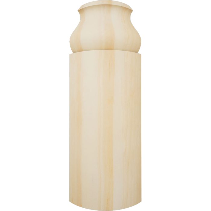 Ekena Millwork 5 1/4"H X 1 5/16"P WM163 Americraft Solid Hardwood Stain Grade Bullnose Outside Corner Moulding - Image 50
