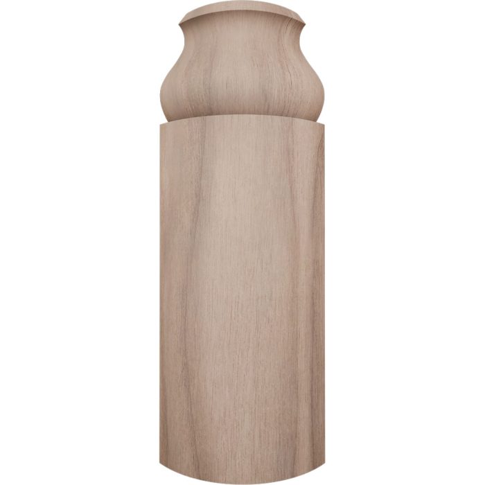 Ekena Millwork 5 1/4"H X 1 5/16"P WM163 Americraft Solid Hardwood Stain Grade Bullnose Outside Corner Moulding - Image 58