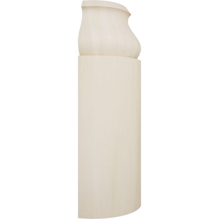 Ekena Millwork 5 1/4"H X 1 5/16"P WM163 Americraft Solid Hardwood Stain Grade Bullnose Outside Corner Moulding - Image 67