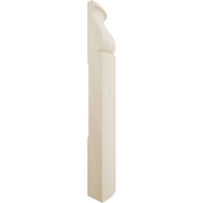 Ekena Millwork 5 1/4"H X 1 5/16"P WM163 Americraft Solid Hardwood Stain Grade Bullnose Outside Corner Moulding - Image 68