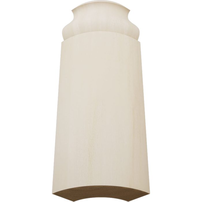 Ekena Millwork 5 1/4"H X 1 5/16"P WM163 Americraft Solid Hardwood Stain Grade Bullnose Outside Corner Moulding - Image 70