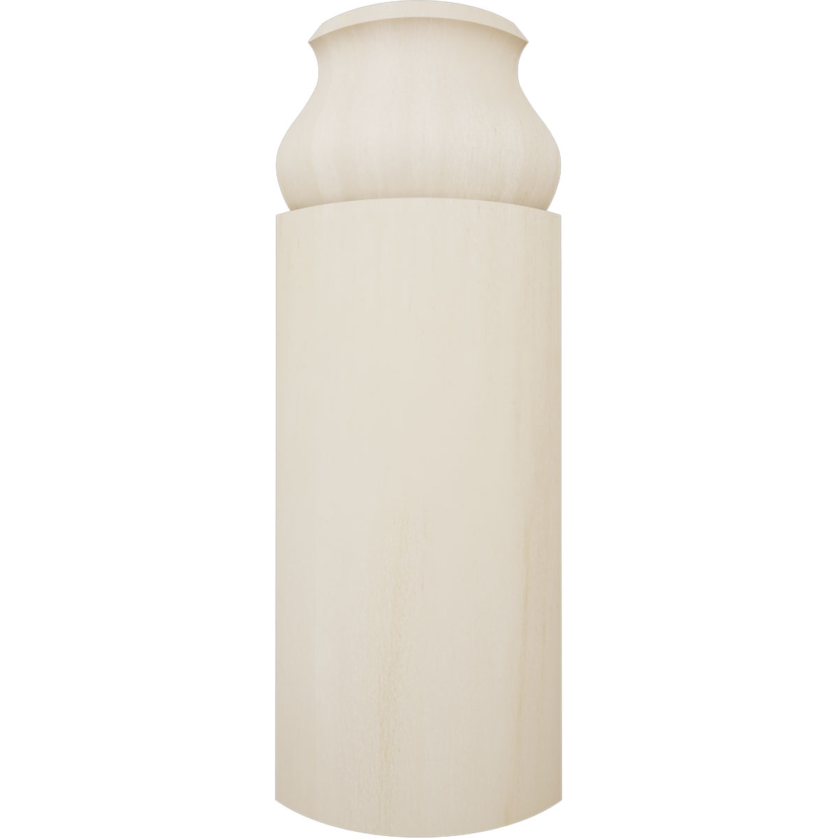 Ekena Millwork 5 1/4"H X 1 5/16"P WM163 Americraft Solid Hardwood Stain Grade Bullnose Outside Corner Moulding - Image 66