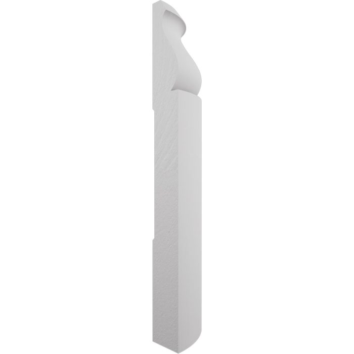 Ekena Millwork 5 1/4"H X 1 5/16"P WM163 Americraft Solid Hardwood Stain Grade Bullnose Outside Corner Moulding - Image 76