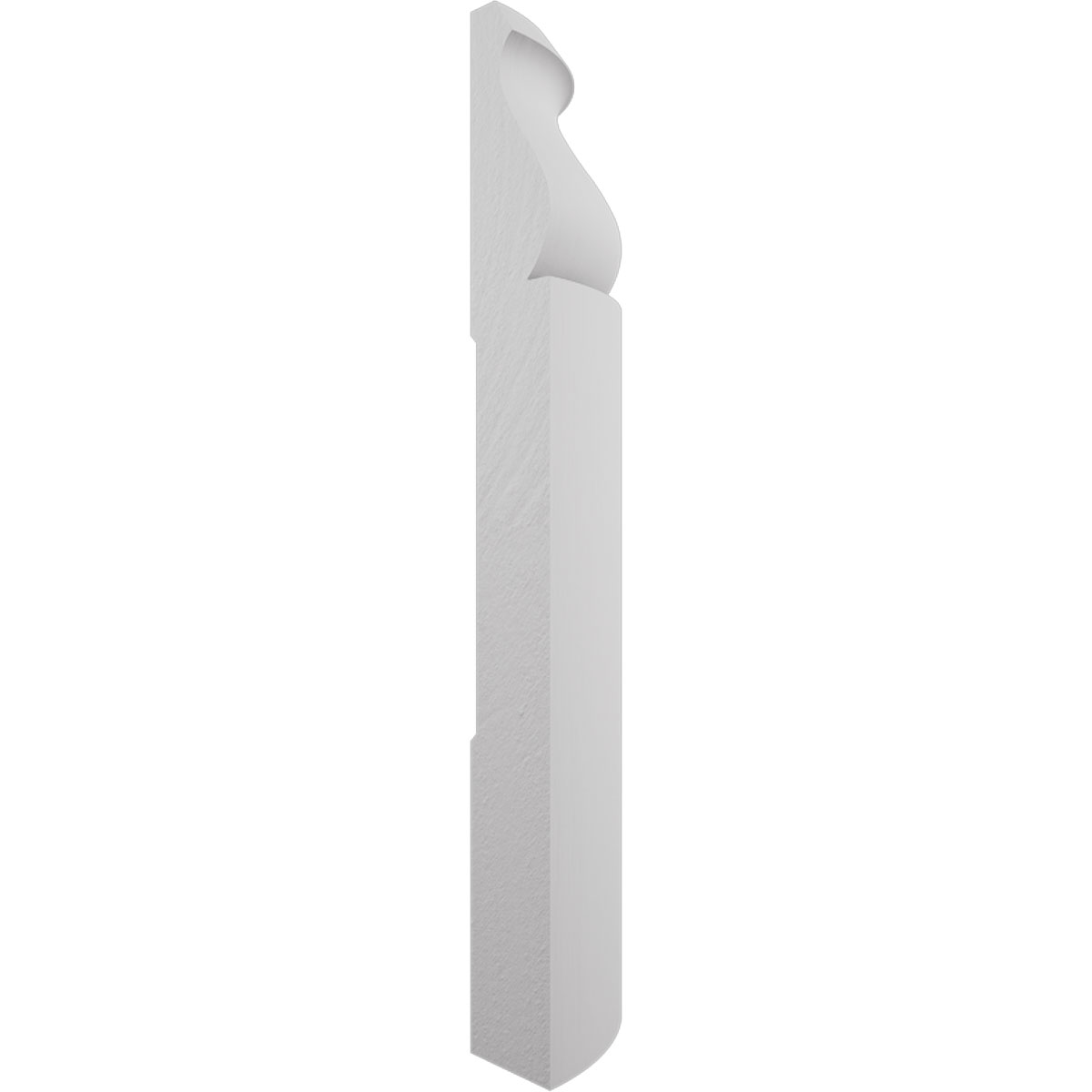 Ekena Millwork 5 1/4"H X 1 5/16"P WM163 Americraft Solid Hardwood Stain Grade Bullnose Outside Corner Moulding - Image 76