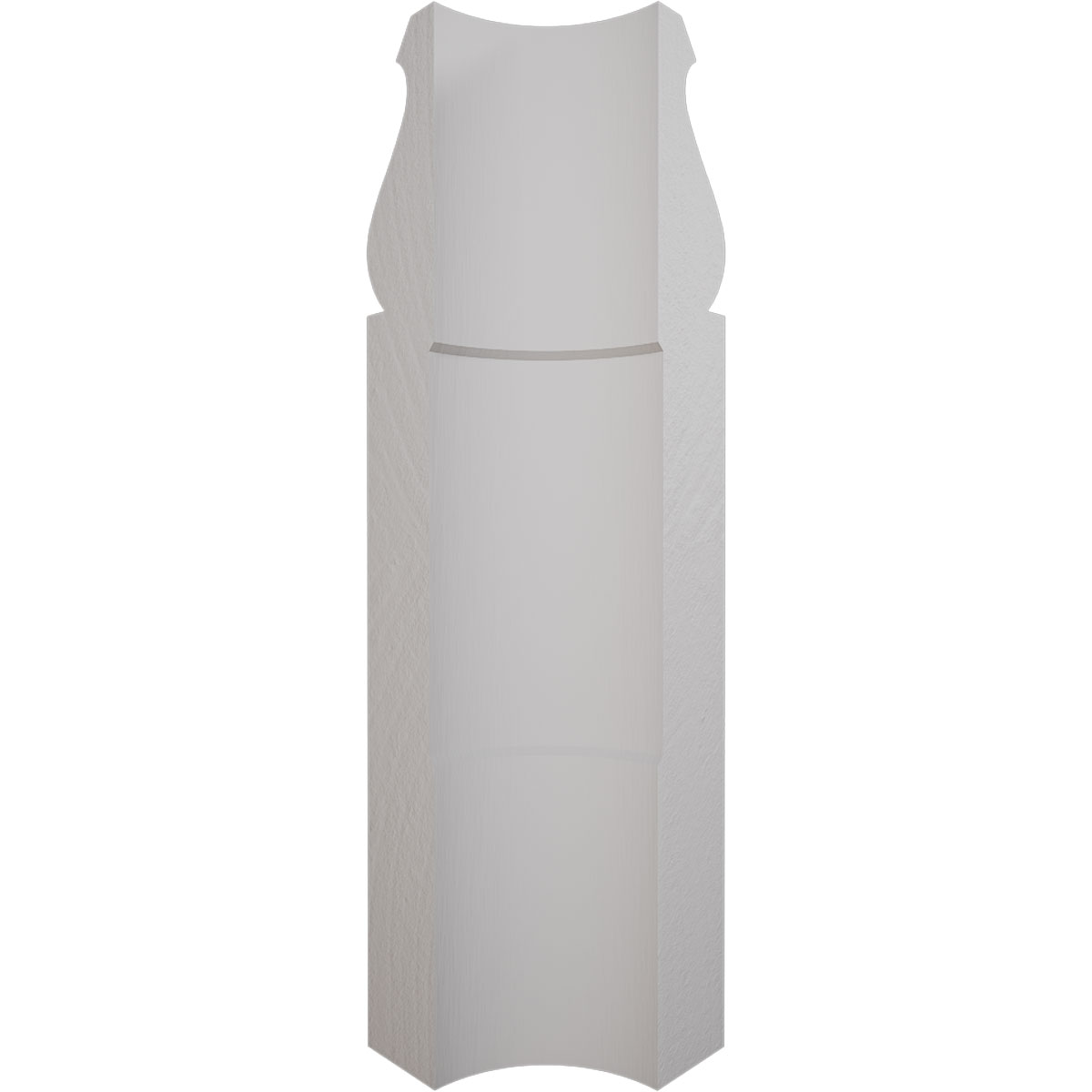 Ekena Millwork 5 1/4"H X 1 5/16"P WM163 Americraft Solid Hardwood Stain Grade Bullnose Outside Corner Moulding - Image 77