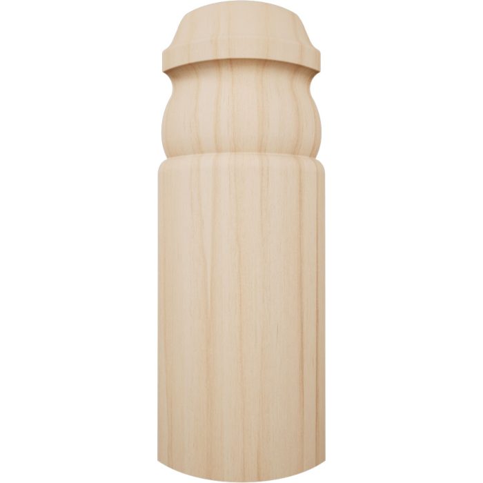 Americraft WM5180 Solid Hardwood Bullnose Outside Corner Moulding
