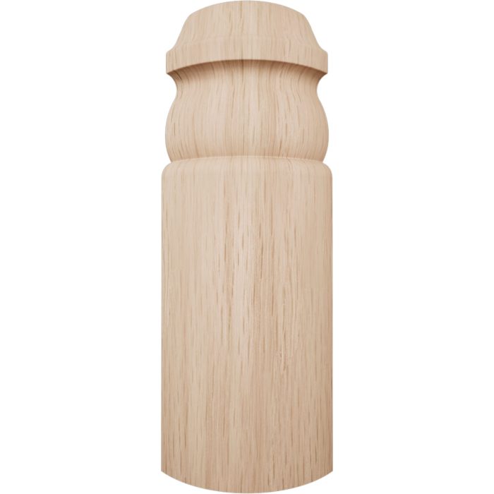 Ekena Millwork 5 1/4"H X 1 5/16"P WM5180 Americraft Solid Hardwood Stain Grade Bullnose Outside Corner Moulding - Image 11