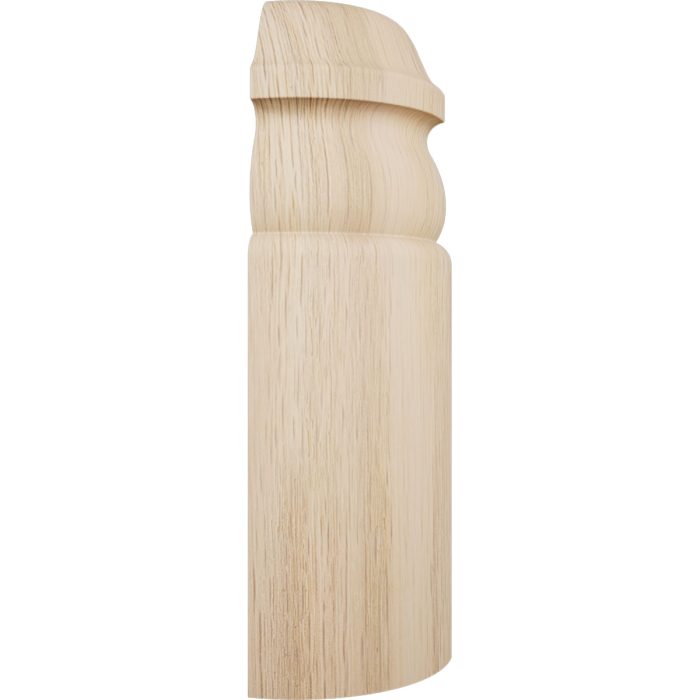Ekena Millwork 5 1/4"H X 1 5/16"P WM5180 Americraft Solid Hardwood Stain Grade Bullnose Outside Corner Moulding - Image 20