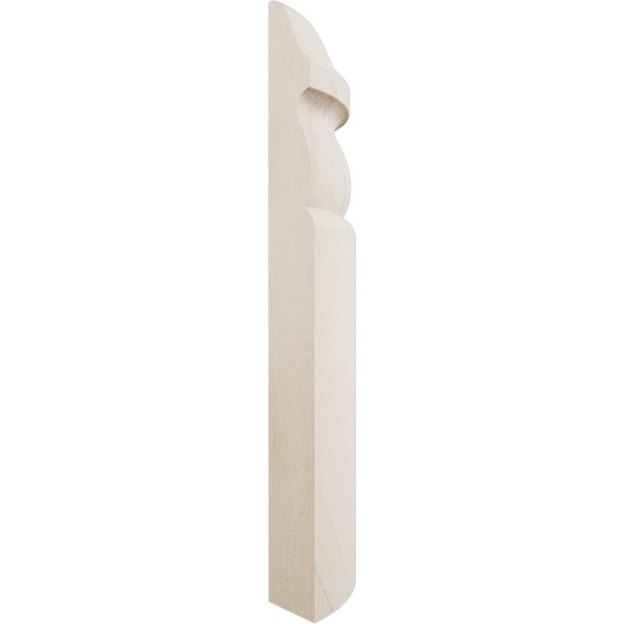 Ekena Millwork 5 1/4"H X 1 5/16"P WM5180 Americraft Solid Hardwood Stain Grade Bullnose Outside Corner Moulding - Image 29