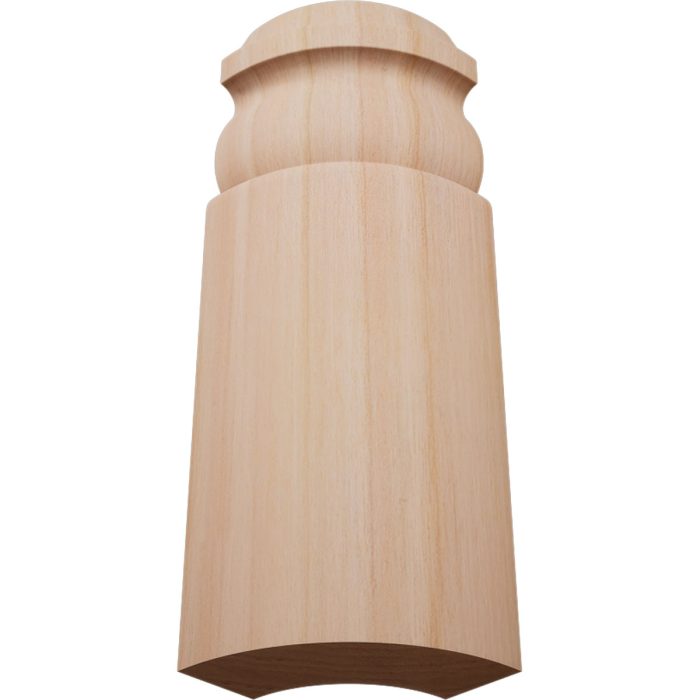 Ekena Millwork 5 1/4"H X 1 5/16"P WM5180 Americraft Solid Hardwood Stain Grade Bullnose Outside Corner Moulding - Image 39