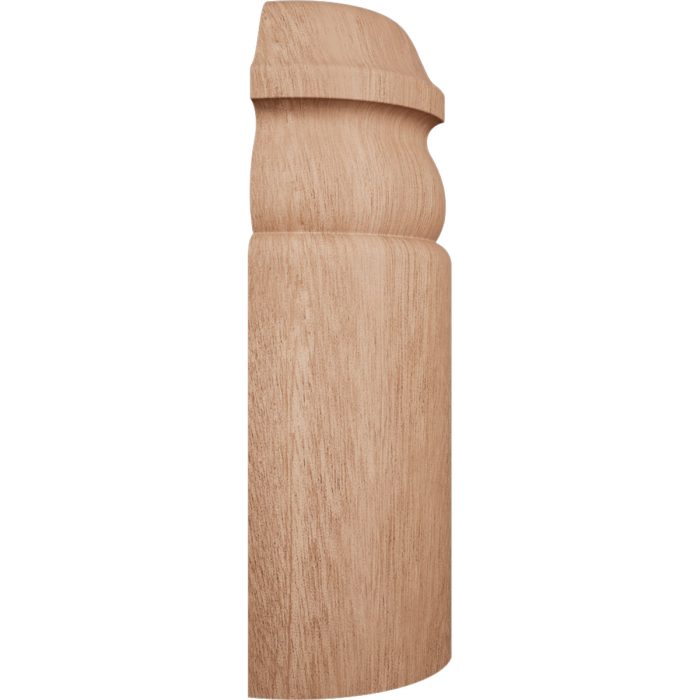 Ekena Millwork 5 1/4"H X 1 5/16"P WM5180 Americraft Solid Hardwood Stain Grade Bullnose Outside Corner Moulding - Image 44