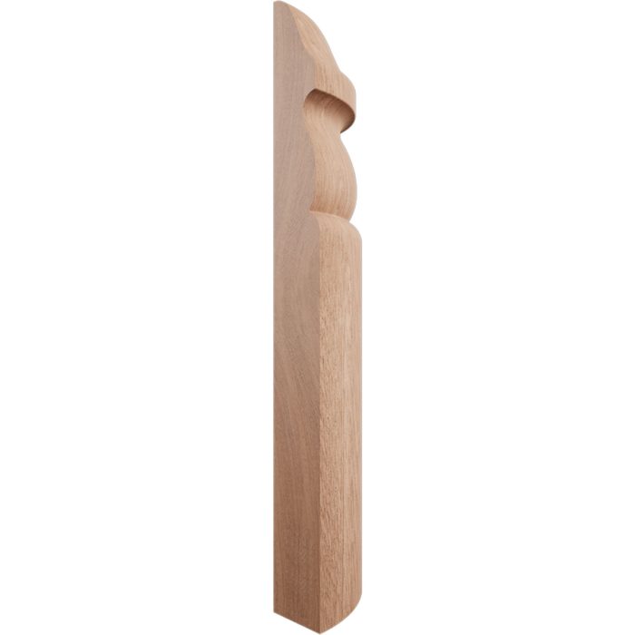Ekena Millwork 5 1/4"H X 1 5/16"P WM5180 Americraft Solid Hardwood Stain Grade Bullnose Outside Corner Moulding - Image 45