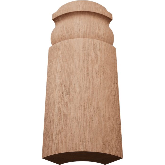 Ekena Millwork 5 1/4"H X 1 5/16"P WM5180 Americraft Solid Hardwood Stain Grade Bullnose Outside Corner Moulding - Image 47