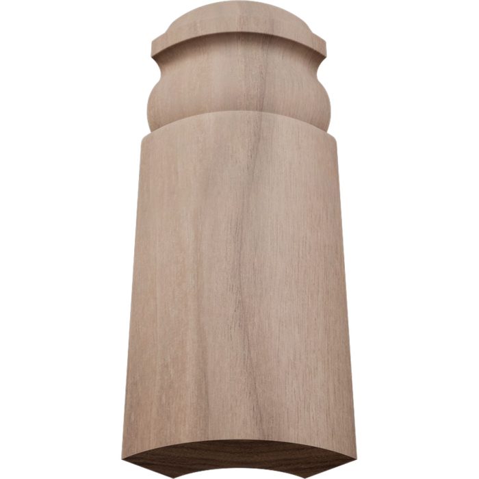 Ekena Millwork 5 1/4"H X 1 5/16"P WM5180 Americraft Solid Hardwood Stain Grade Bullnose Outside Corner Moulding - Image 63